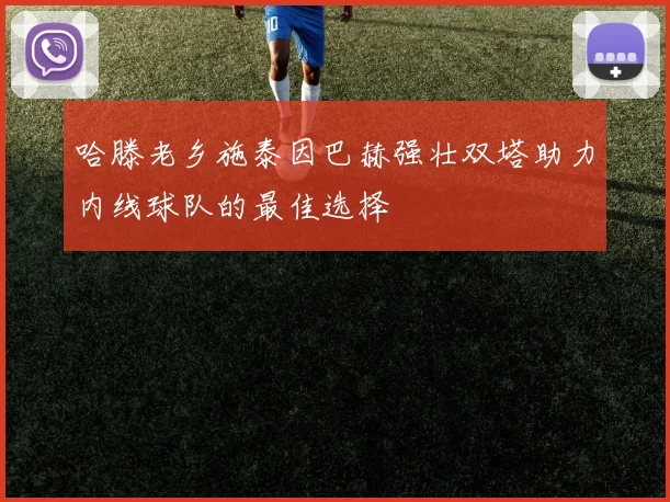 哈滕老乡施泰因巴赫强壮双塔助力内线球队的最佳选择